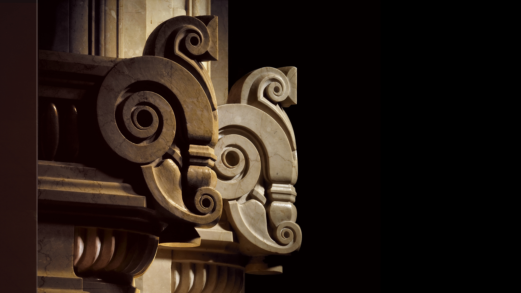 Thermes Berzieri, détail architectural