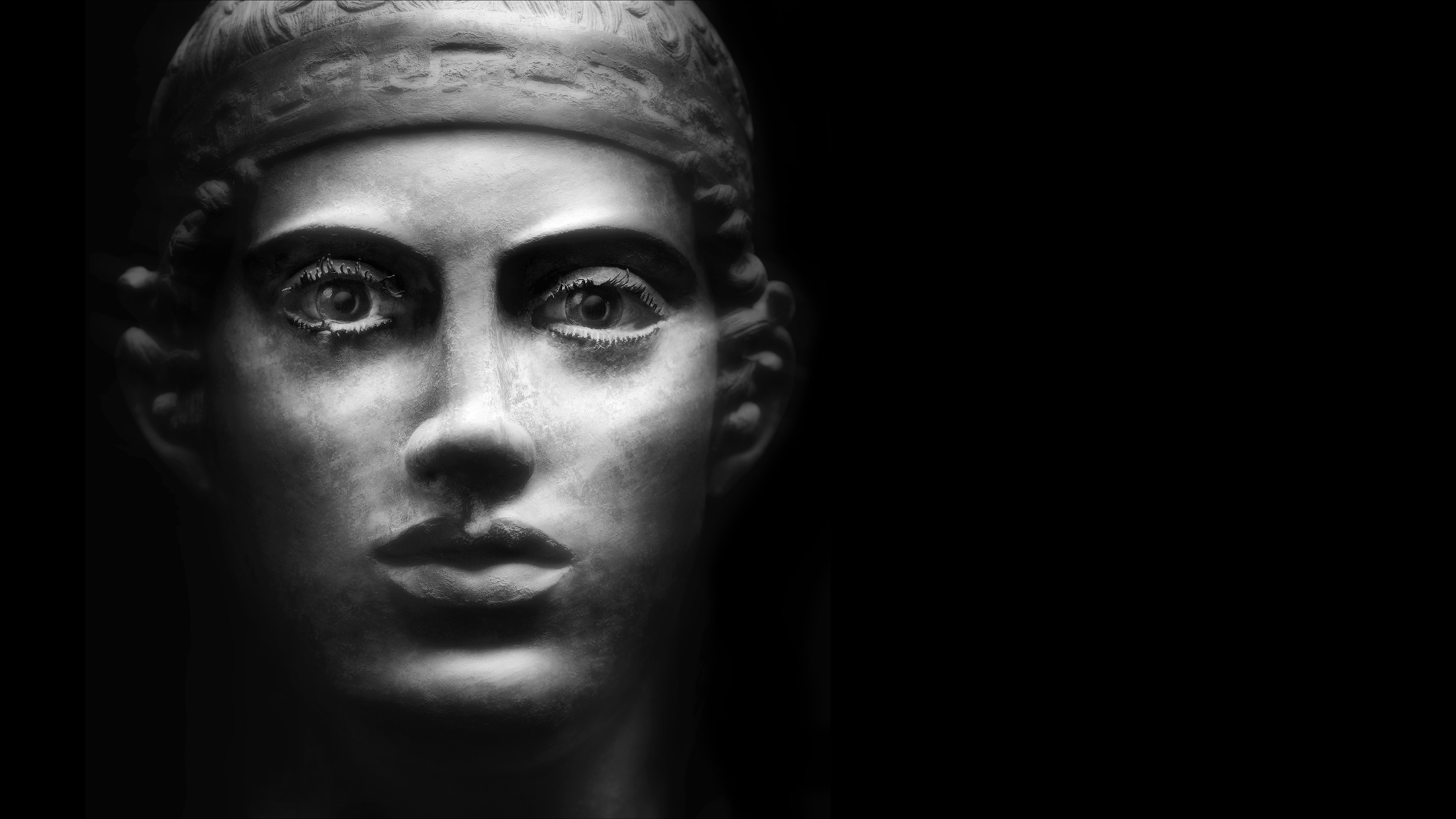 Portrait de l'Aurige de Delphes